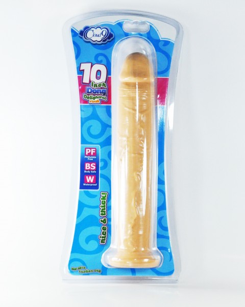 Cloud 9 Dong W-suction Cup Flesh 10