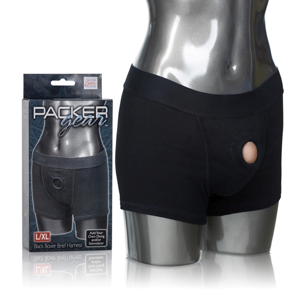 Packer Gear Black Boxer Harness L-xl