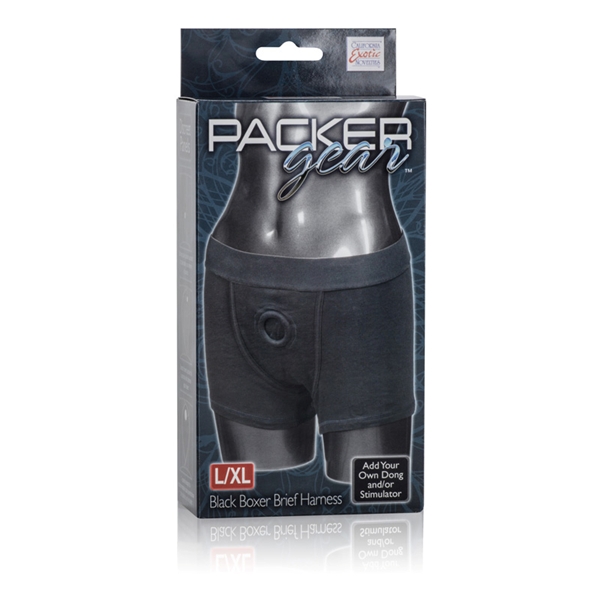 Packer Gear Black Boxer Harness L-xl