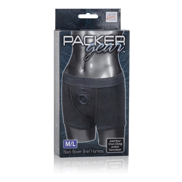 Packer Gear Black Boxer Harness M-l