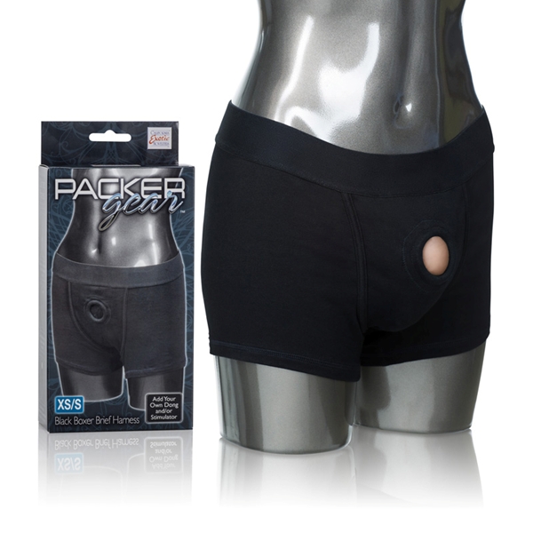 Packer Gear Black Boxer Harness Xs-s