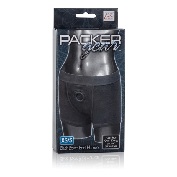 Packer Gear Black Boxer Harness Xs-s