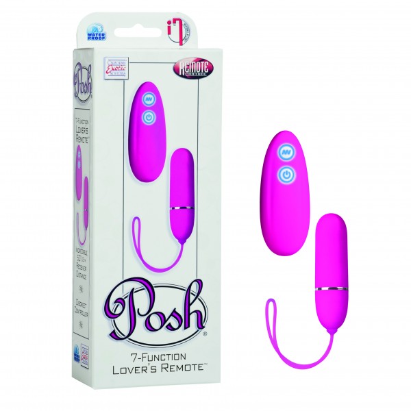 Posh 7 Function Lovers Remote Pink