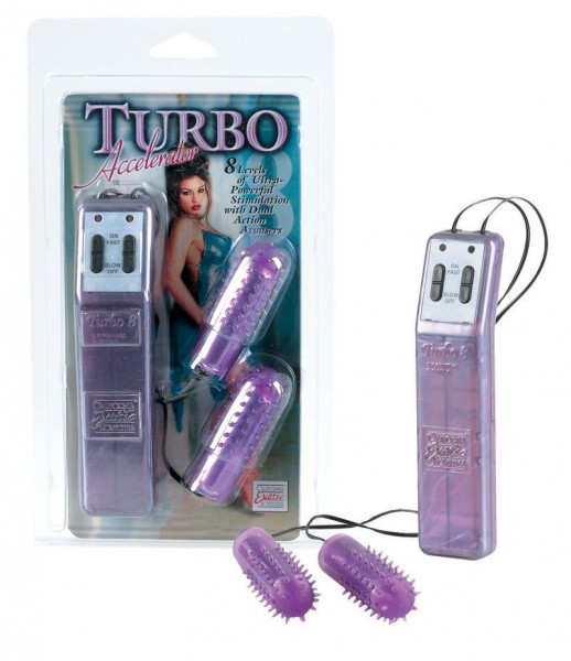 Turbo 8 Double Bullet W- Sleeve-lavender